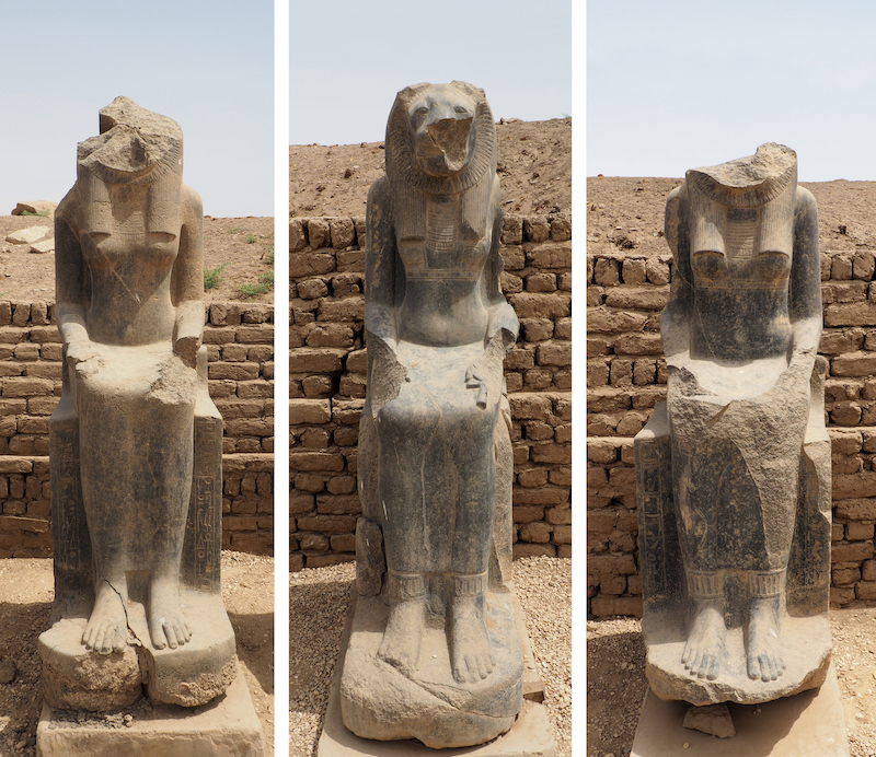 The Statues Of Sekhmet Mistress Of Dread Arce